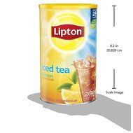 Lipton Iced Tea Mix, Lemon 28 qt(pack of 2) N3