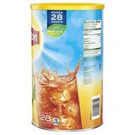 Lipton Iced Tea Mix, Lemon 28 qt(pack of 2) N7