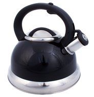 Stainless Steel Whistling Tea Kettle or Tea Maker w/ Encapsulated Base 2.8 Liter (Copper) N4