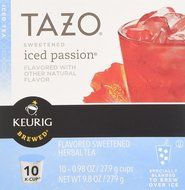 Tazo Sweetened Passion Iced Tea, K-Cup for Keurig Brewers, 60 Count N7