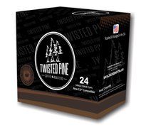 Twisted Pine Carameled Sea Salt Flavored Coffee, Single-Serve Cups for Keurig K-Cup Brewers, 24 Count N2