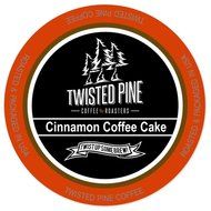 Twisted Pine Carameled Sea Salt Flavored Coffee, Single-Serve Cups for Keurig K-Cup Brewers, 24 Count N5