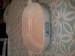 Vintage Corning Microwave Browning Skillet Casserole Baking Dish w/ Lid - Made In USA - 10 x 9 1/2 x 3 Inches