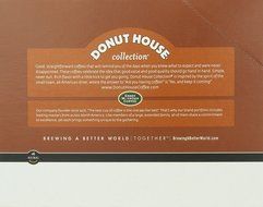 Donut House Collection Coffee, Cinnamon Roll, K-Cup Portion Count for Keurig K-Cup Brewers, 24-Count