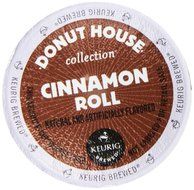Donut House Collection Coffee, Cinnamon Roll, K-Cup Portion Count for Keurig K-Cup Brewers, 24-Count N3