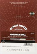 Donut House Collection Coffee, Cinnamon Roll, K-Cup Portion Count for Keurig K-Cup Brewers, 24-Count N6