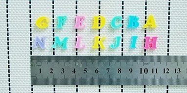 26 English Letters Shape Fondant 3d Molds Silicone Mold Cake candle Moulds chocolate Moulds bakeware N3