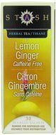 Stash Tea Lemon Ginger Herbal Tea, 30 Count Tea Bags in Foil (Pack of 6) N2