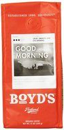 Boyd's Coffee Ground Coffee, Good Morning, Medium Roast , 12-Ounce Bag