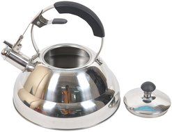 Vescoware Premium Whistling Tea Kettle, Rust Resistant Stainless Steel Teapot - 3.2-Qt N3