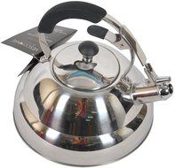 Vescoware Premium Whistling Tea Kettle, Rust Resistant Stainless Steel Teapot - 3.2-Qt N7