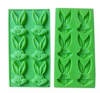Soap &amp; Candy Moulds Bunny Shaped 3D Silicone Cake Mold Cake Cooking Tools
