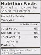 Ashwagandha Root Tea - Organic Herbs - 18 Bleach Free Tea Bags N3