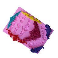 Dachun Fondant Silicone Sugar Craft Mold Non-stick Cake Bread Mold , Mini