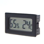 Mini Digital LCD Thermometer Hygrometer Humidity Temperature Meter Indoor Black