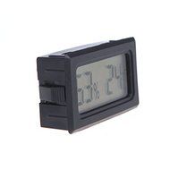 Mini Digital LCD Thermometer Hygrometer Humidity Temperature Meter Indoor Black N6