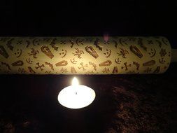 HALLOWEEN rolling pin and cookie cutter
