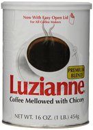 Luzianne Premium Blend Coffee &amp; Chicory, 16 Ounce Cans (Pack of 3)