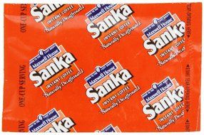 Sanka Instant Coffee Naturally Decaffeinated, 100-Count Pack, Net Wt. 5.9 Ounce
