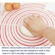 Lasten&reg; Silicone Mat Set, Beige Premium Silicone Baking Mat, Silicone Kneading Mat, Non Stick Heat Resistant,... N8