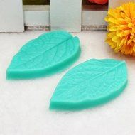 TC3773 Silicone Leaf Shaped Mold Fondant Cake 3D Silicone Mold by TJSpecial N5