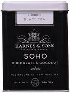 Harney &amp; Sons SoHo Chocolate Coconut Tea - 20 Count Sachet Tin N5