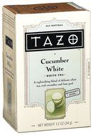 Tazo White Cucumber White Tea, 20-Count Tea Bags (Pack of 6)