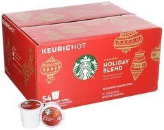Starbucks Coffee Holiday Blend Keurig K-Cups, 54 Counts N2