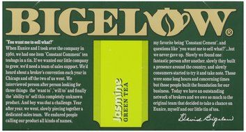 Bigelow Jasmine Green Tea 20 Count N4