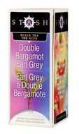 Stash Tea Double Black Tea Bags in Foil, Bergamot Earl Grey, 30 Count