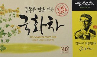 Organic Chrysanthemum Floral Tea Korean 40 Tea bags, Eyes, Insomnia, Fever
