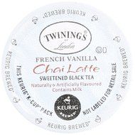 Twinings French Vanilla Chai Latte K-Cup, 12 Count