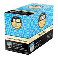 Authentic Donut Shop Blend Vanilla Hazelnut Single Cup Coffee for Keurig K-Cup Brewers, 24 Count N9