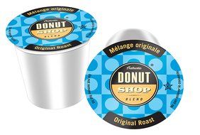 Authentic Donut Shop Blend Vanilla Hazelnut Single Cup Coffee for Keurig K-Cup Brewers, 24 Count N10