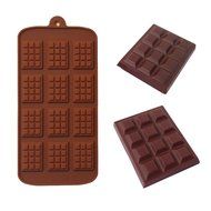 Chocolate Bar Shaped Fondant Cake Chocolate Pan Candy Silicone Mold Baking Pan Cake Mould Decoration