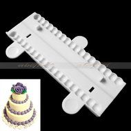 Generic Bead Cutter 9mm Pearl Sugarcraft Fondant Cake Gum Paste Decorating Mold Tool(White) N2