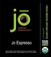 JO ESPRESSO: 2 lb, Medium Dark Roast, Whole Bean Organic Arabica Espresso Coffee, USDA Certified Organic Espresso... N2