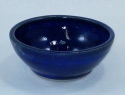 Aunt Chris' Pottery - Hand Made Clay - Individual Apple Baking and Serving Dish - With Molden-In - Fast Baking... N17