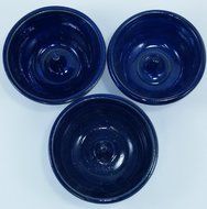 Aunt Chris' Pottery - Hand Made Clay - Individual Apple Baking and Serving Dish - With Molden-In - Fast Baking... N18