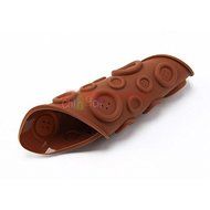 1pcs, Lovely Fastener Design Cake Cookie Chocolate Silicone Gel Mold Mould Baking Tray N3