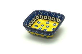 Polish Pottery Dish - Food Prep - Sunburst