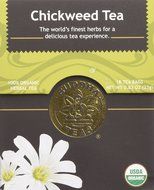 Chickweed Tea - Organic Herbs - 18 Bleach Free Tea Bags