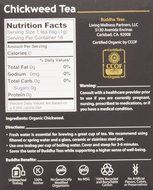 Chickweed Tea - Organic Herbs - 18 Bleach Free Tea Bags N2