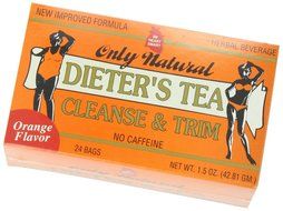 Only Natural Dieters Cleansing Tea - Orange, 1.5 Ounce N3