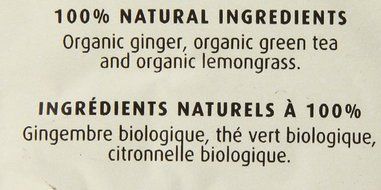 Stash Tea Organic Green Tea Bags in Foil, Lemon Ginger, 100 Count N4