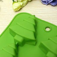 Christmas Tree Silicone Fondant Cake Mold Chocolate Mould N4