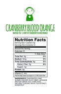 Matcha Green Tea Powder 100% Natural Antioxidant Infused Nutrient Rich Drink Mix, Cranberry Blood Orange, 12 Single... N4