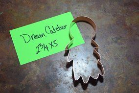 Dream Catcher Copper Cookie Cutter N2
