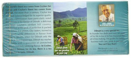 Dilmah Premium 100% Pure Ceylon Tea, 100-Count Tea Bags (Pack of 3) N4