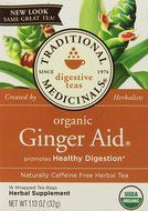 TRADITIONAL MEDICINALS HERB TEA,OG2,GINGER AID, 16 BAG